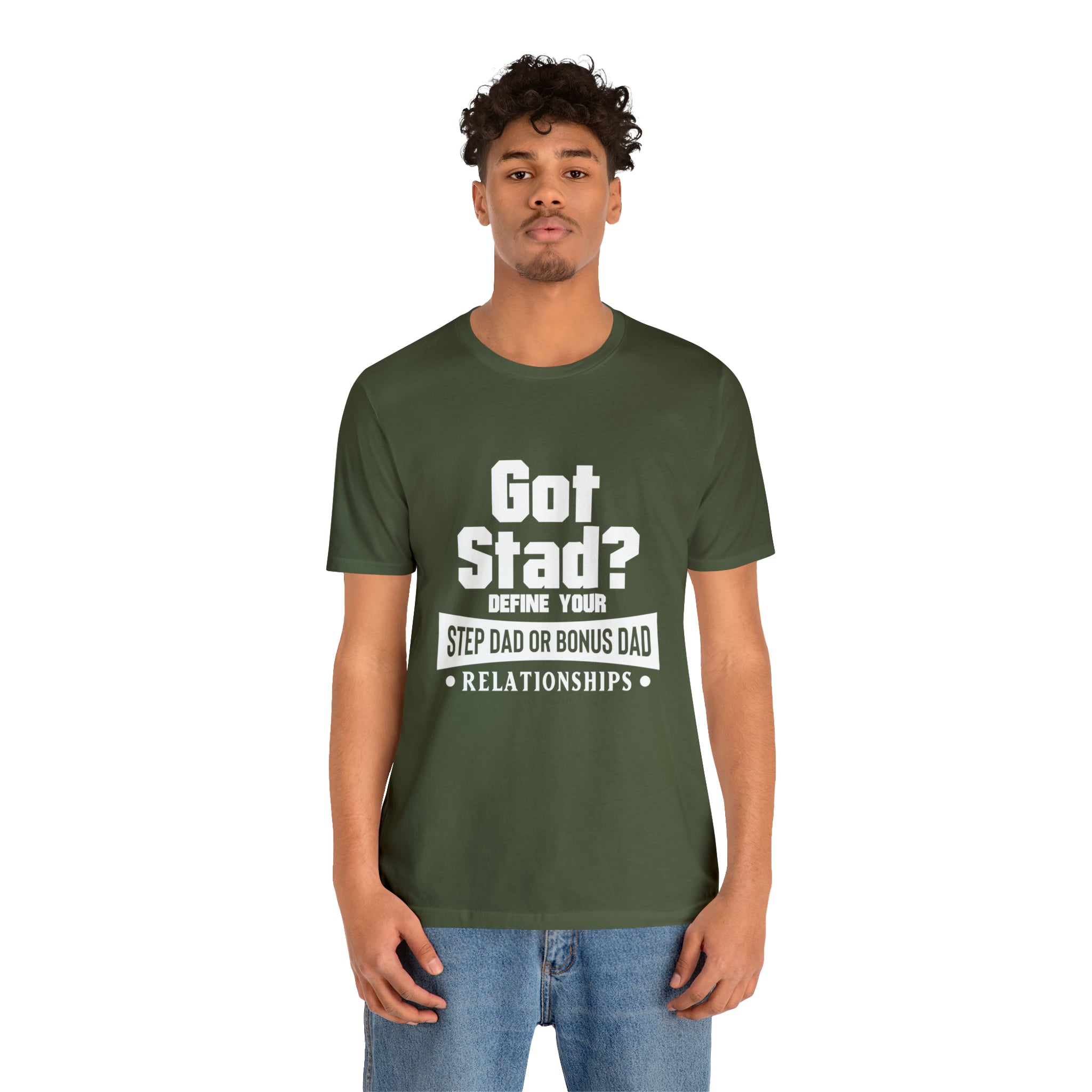 Fathers Day Gift Step Dad Unisex Softstyle T-Shirt Got Stad? Step Dad