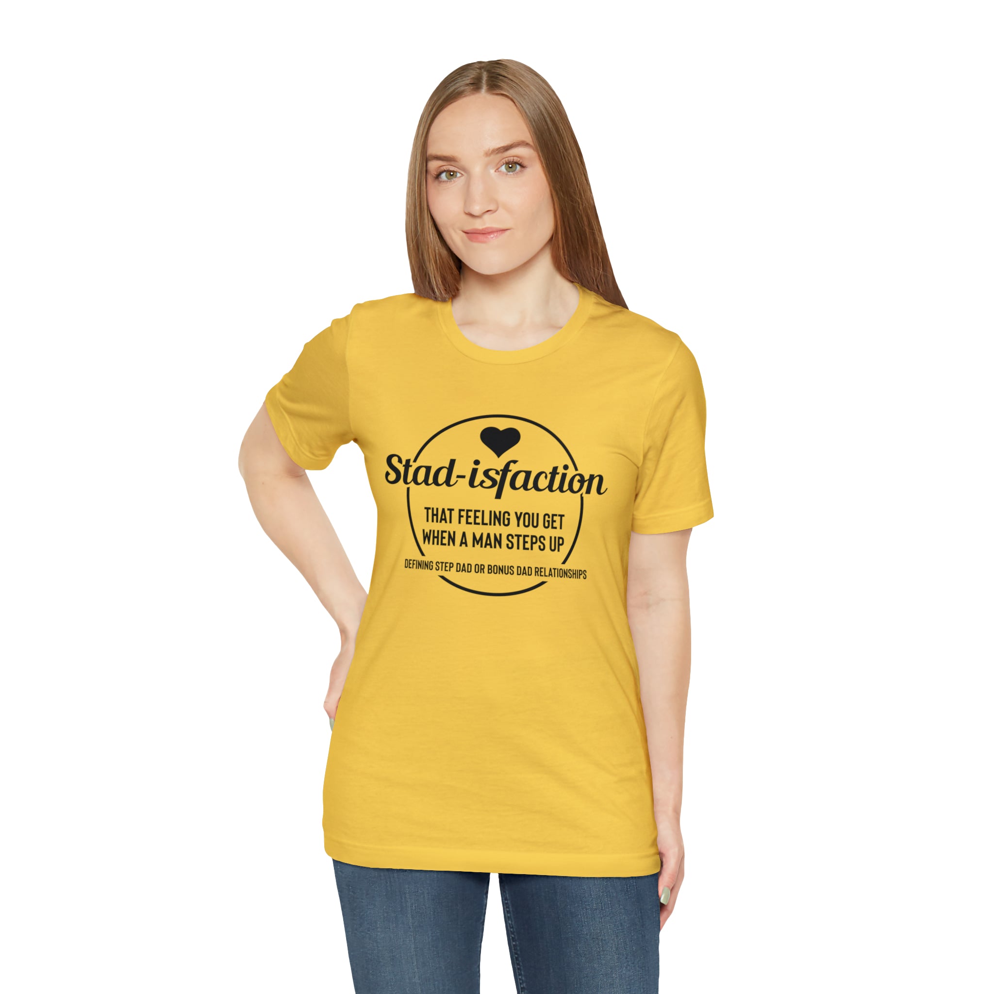 Fathers Day Gift Step Dad Unisex Softstyle T-Shirt Stad-isfaction Step Dad