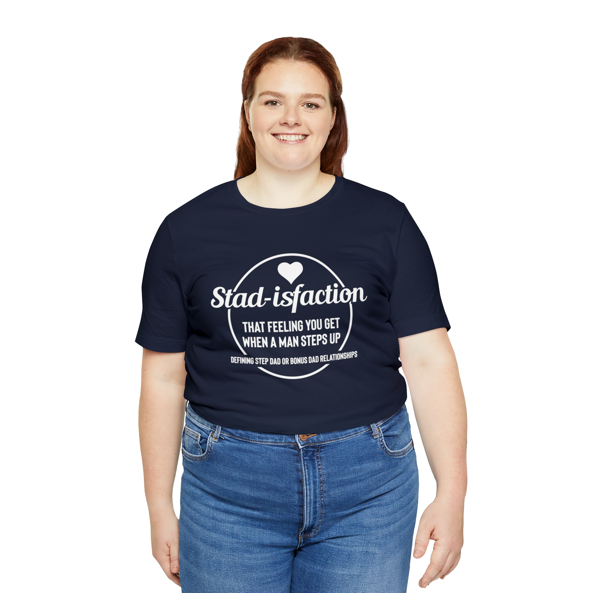 Fathers Day Gift Step Dad Unisex Softstyle T-Shirt Stad-isfaction Step Dad