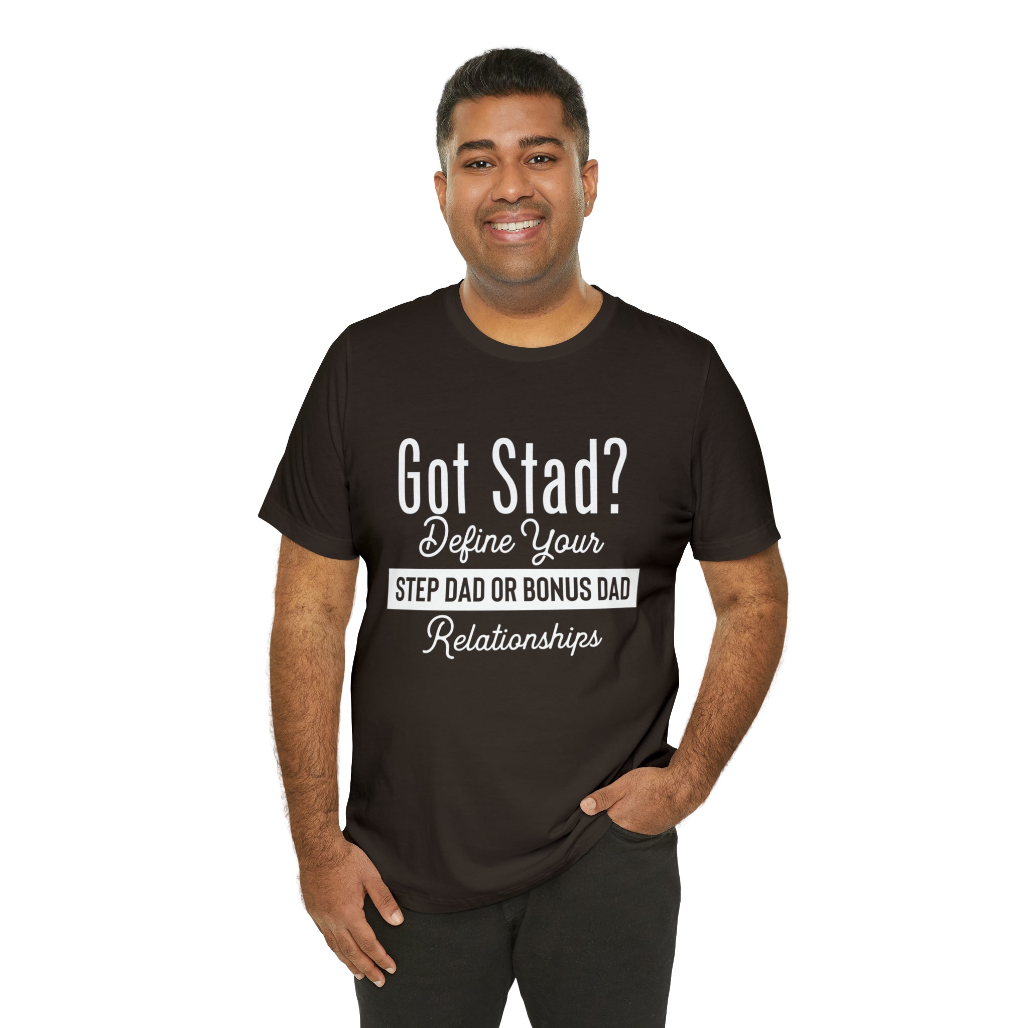 Fathers Day Gift Step Dad Unisex Softstyle T-Shirt Got Stad? Step Dad