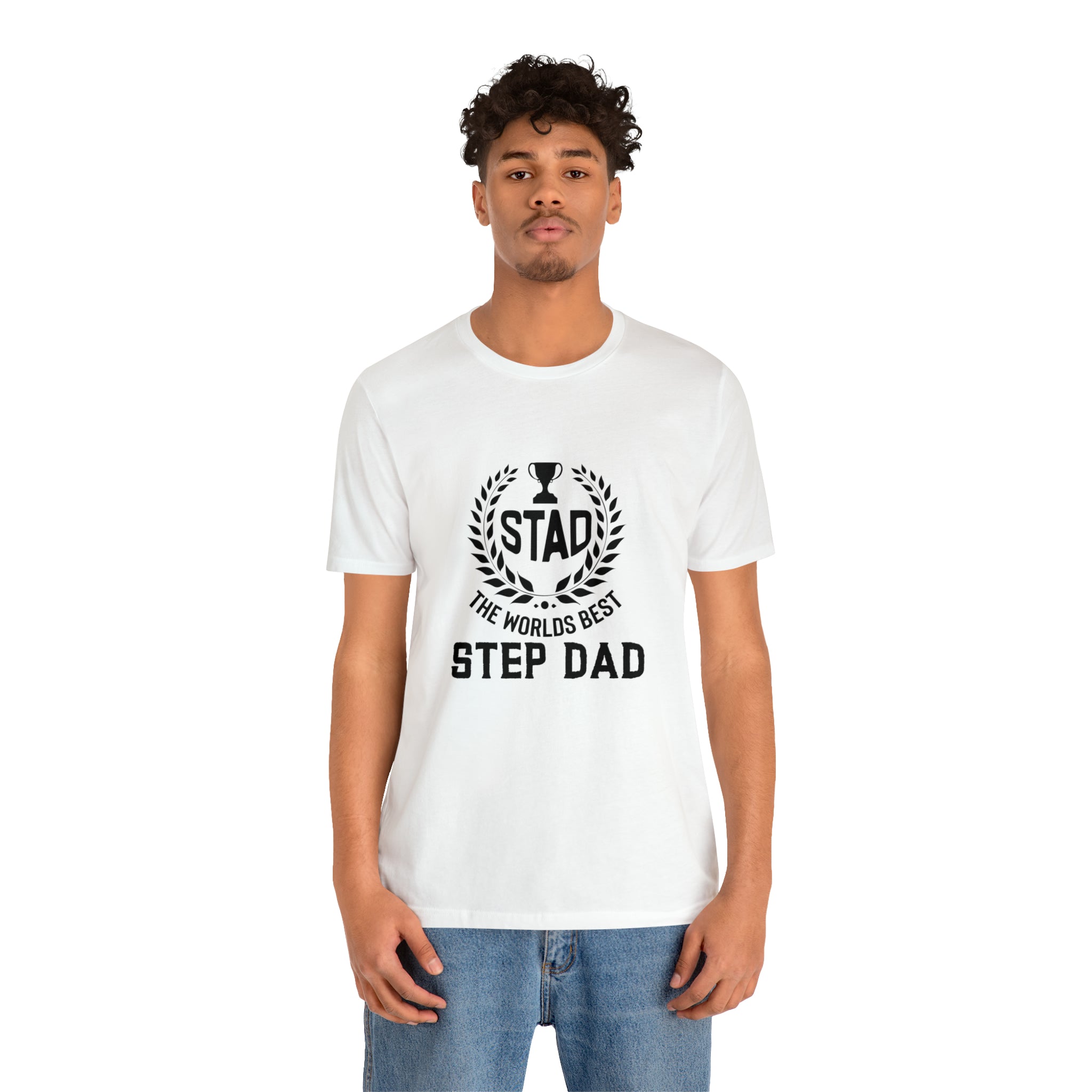 Fathers Day Gift Step Dad Unisex Softstyle T-Shirt Stad Worlds Best Step Dad