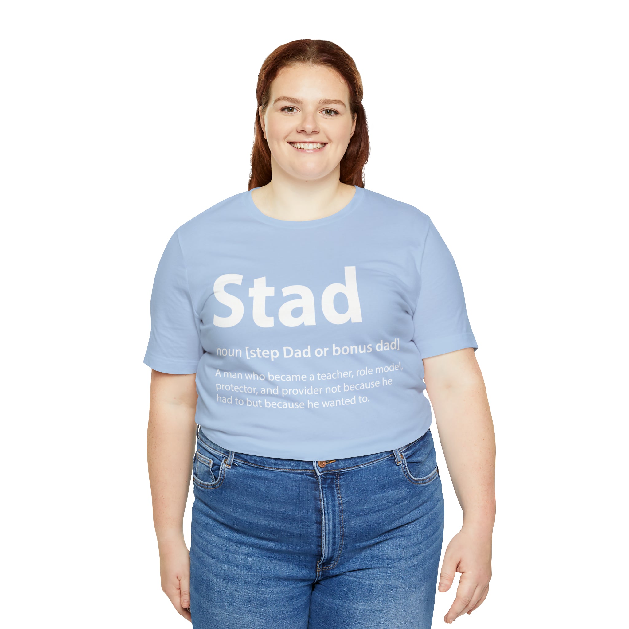 Fathers Day Gift Step Dad Unisex Softstyle T-Shirt Stad Step definition