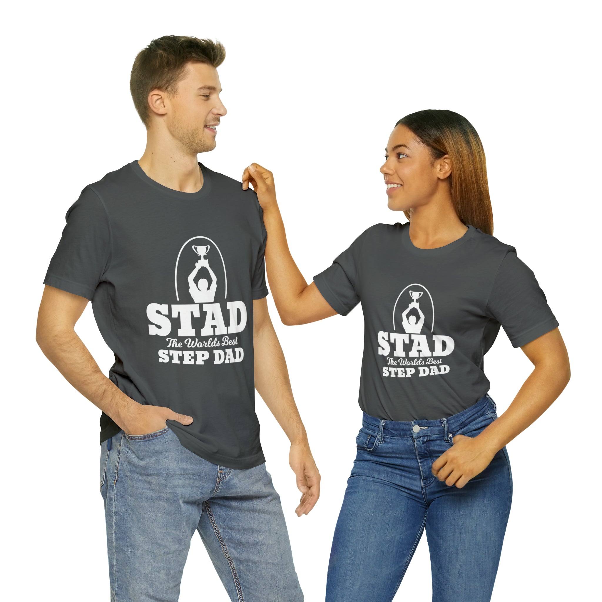 Fathers Day Gift Step Dad Unisex Softstyle T-Shirt Stad Worlds Best Step Dad