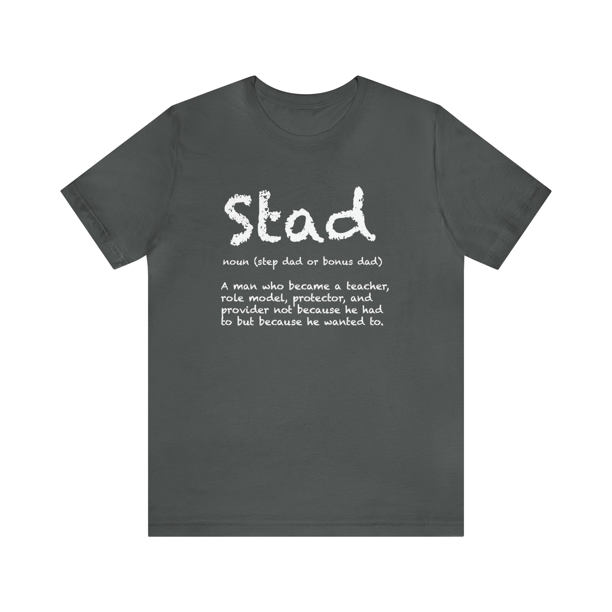 Fathers Day Gift Step Dad Unisex Softstyle T-Shirt Stad Step definition