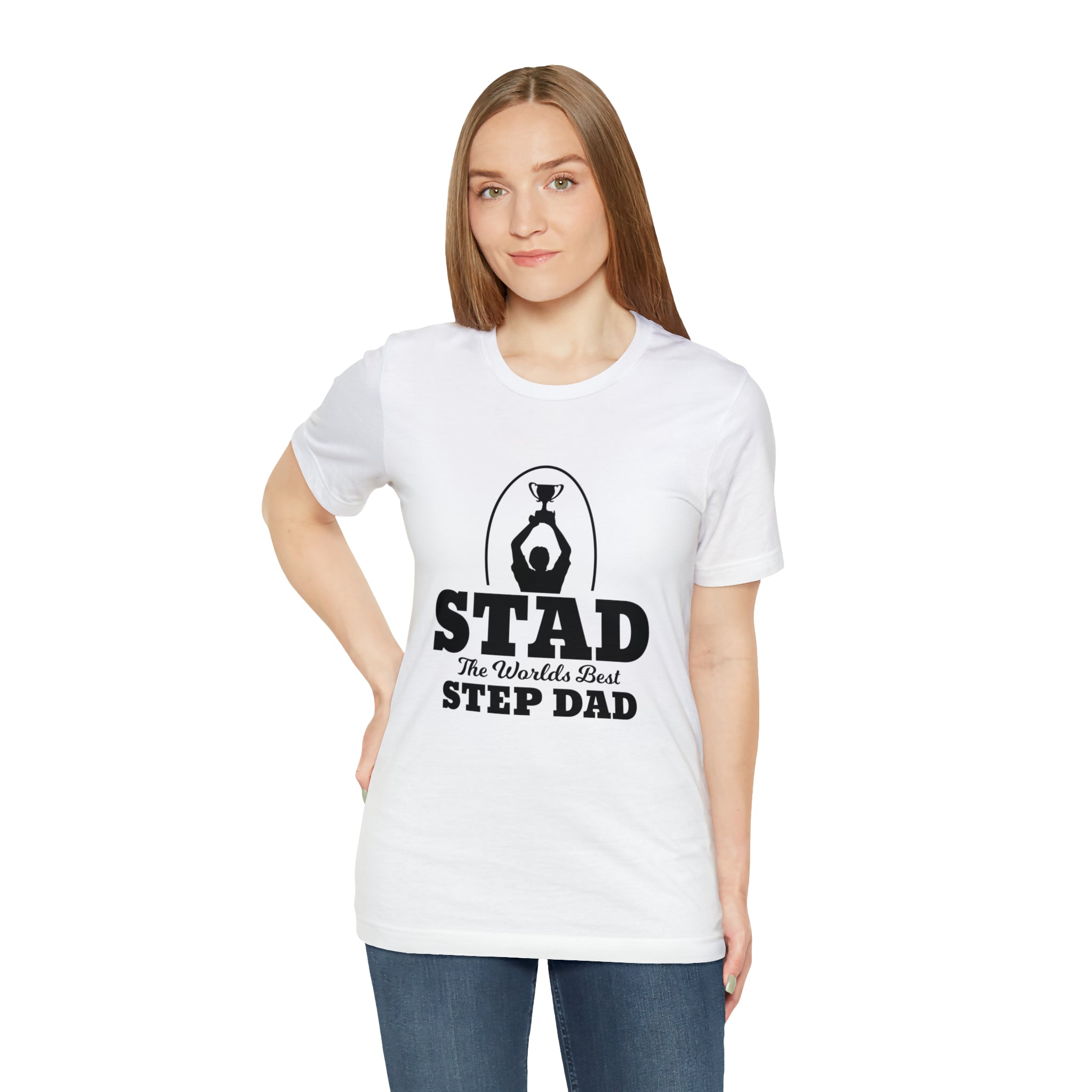Fathers Day Gift Step Dad Unisex Softstyle T-Shirt Stad Worlds Best Step Dad