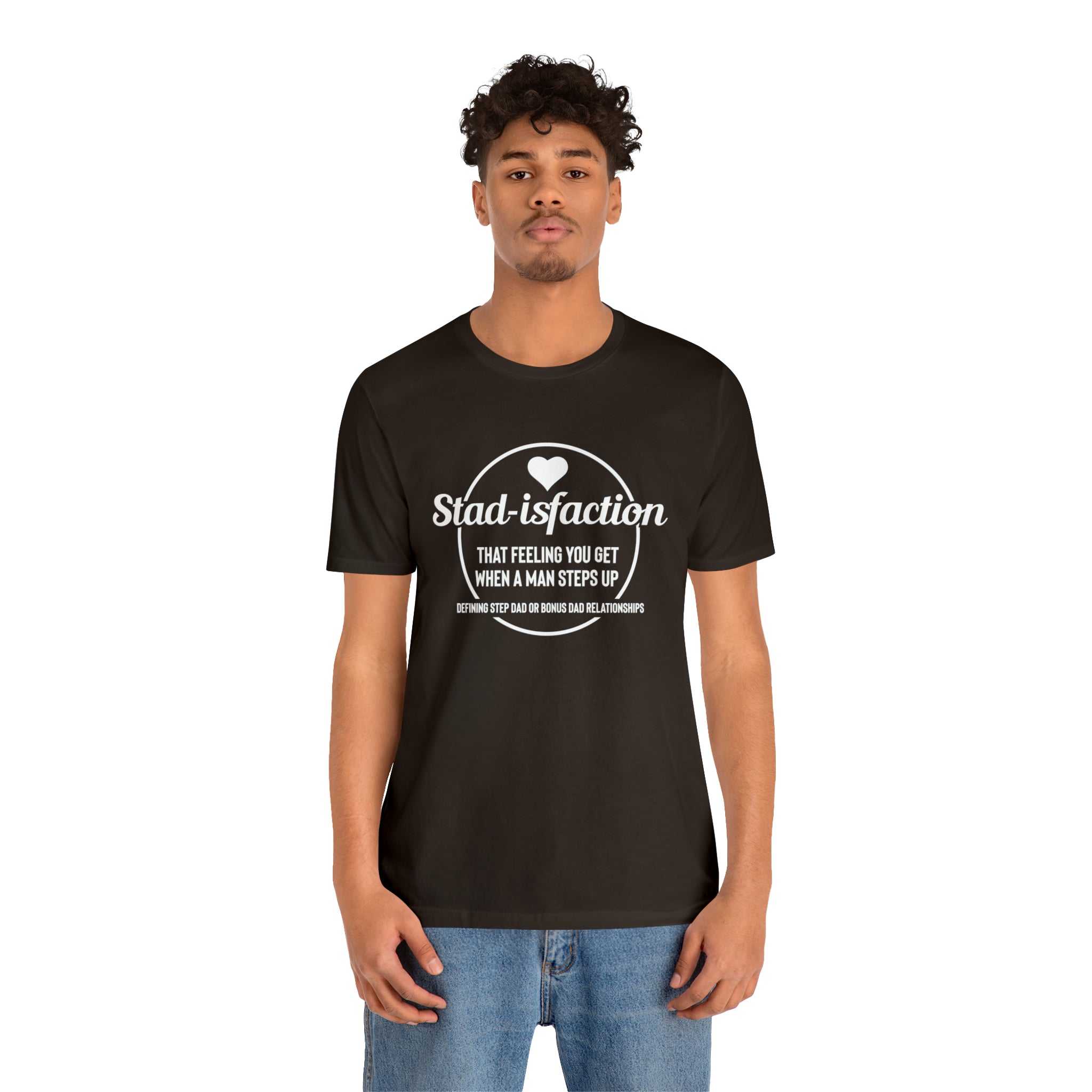 Fathers Day Gift Step Dad Unisex Softstyle T-Shirt Stad-isfaction Step Dad