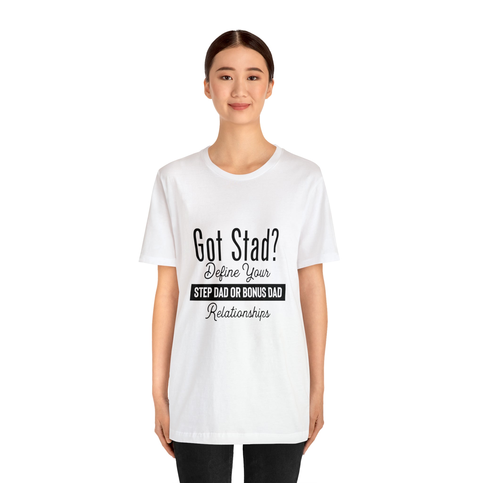 Fathers Day Gift Step Dad Unisex Softstyle T-Shirt Got Stad? Step Dad