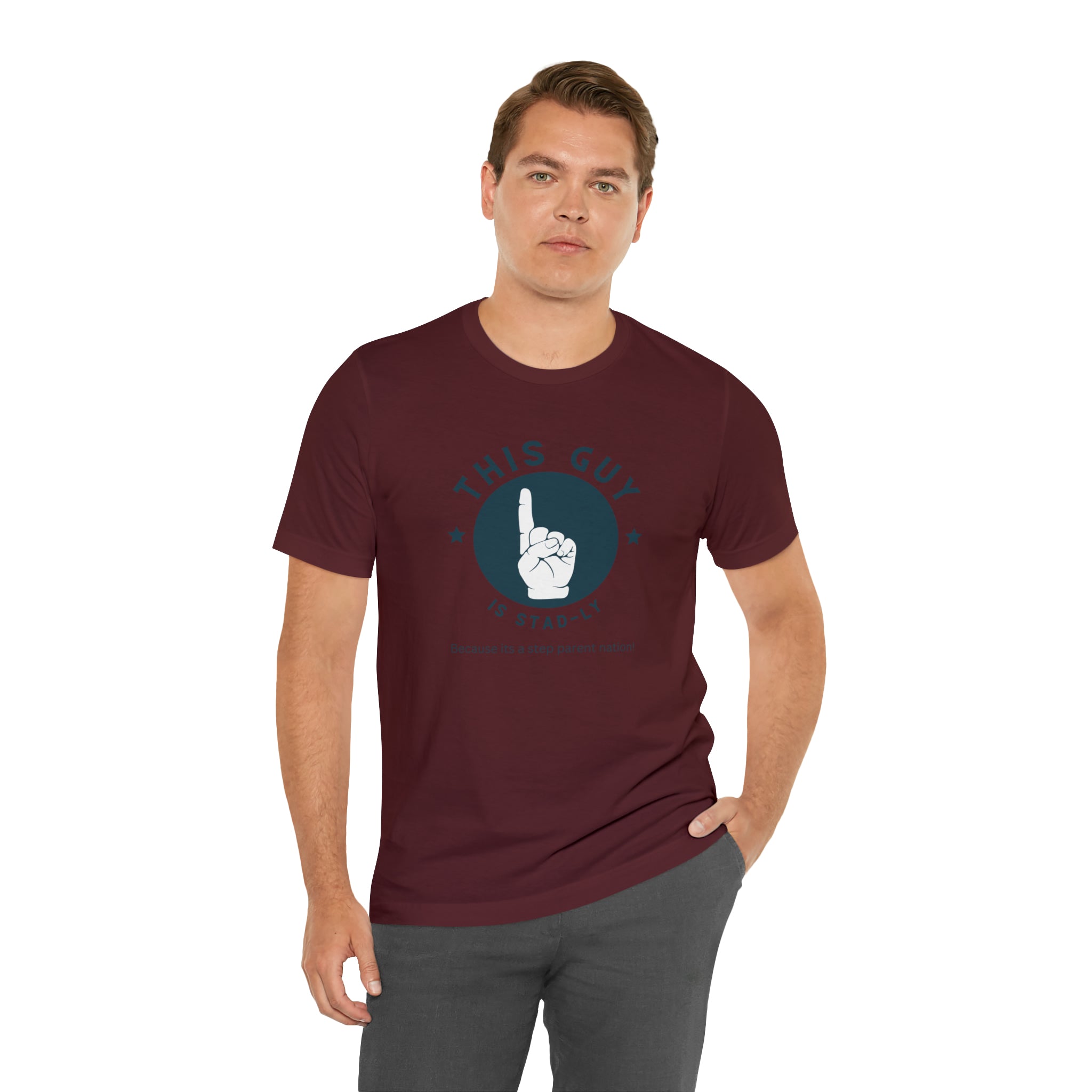 Fathers Day Gift Step Dad Unisex Softstyle T-Shirt Stad-ly