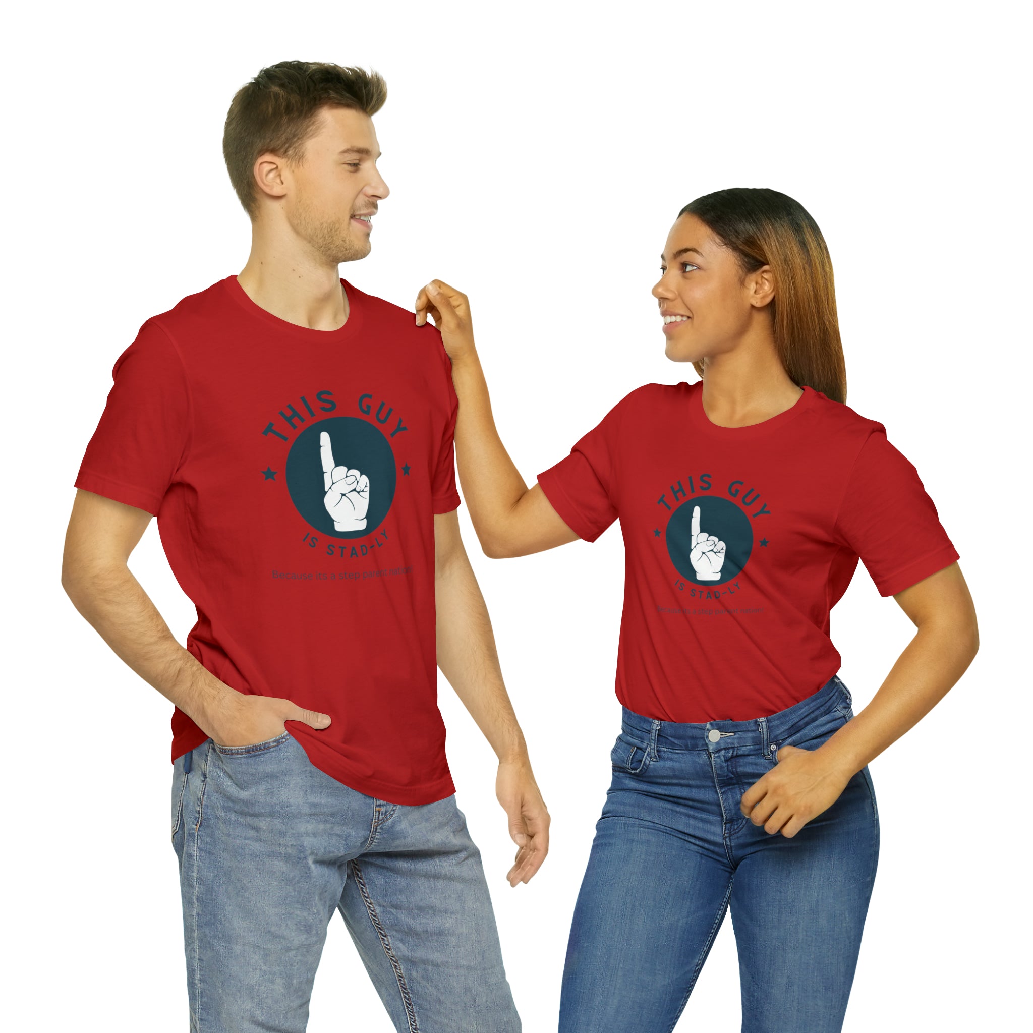 Fathers Day Gift Step Dad Unisex Softstyle T-Shirt Stad-ly