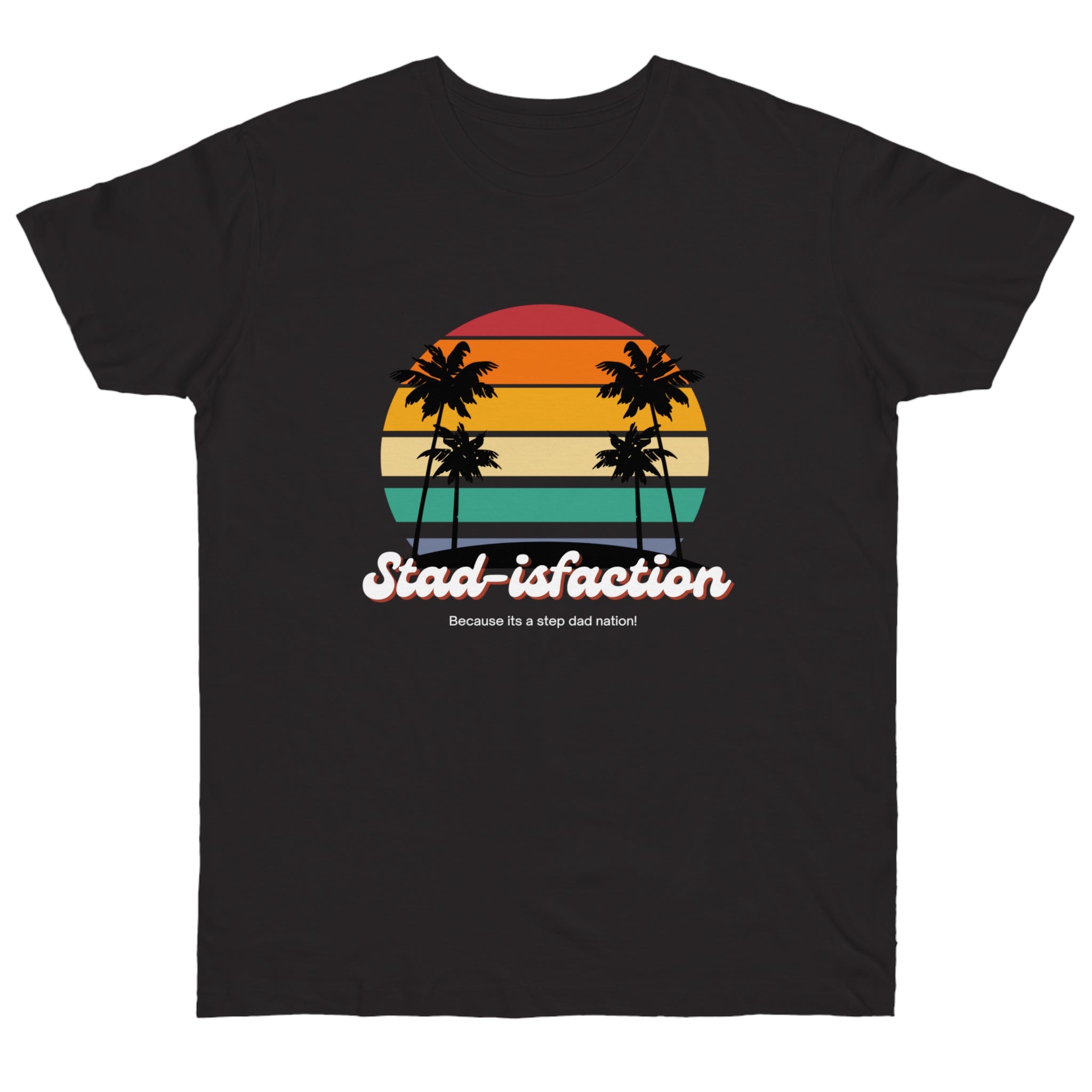 Fathers Day Gift Step Dad Unisex Softstyle T-Shirt Stad-isfaction