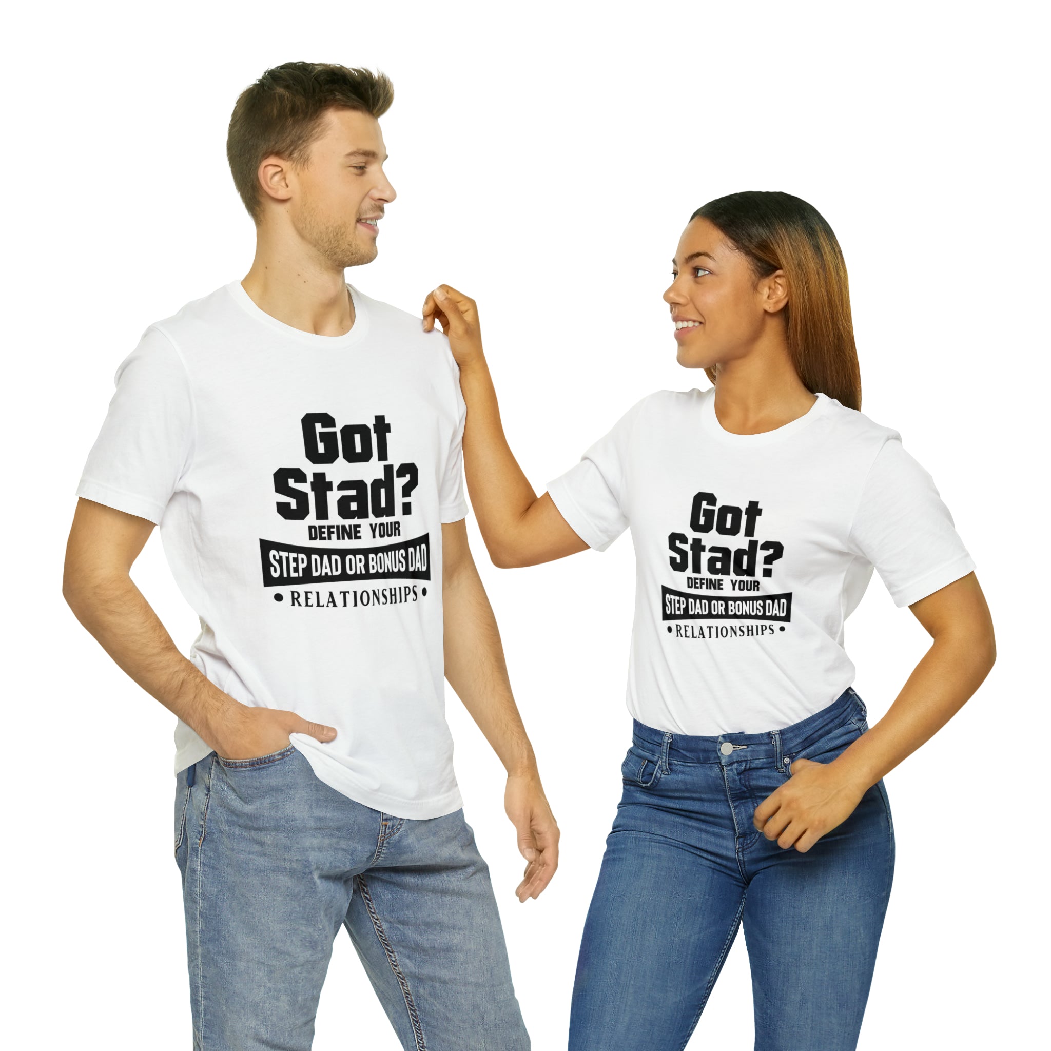 Fathers Day Gift Step Dad Unisex Softstyle T-Shirt Got Stad? Step Dad